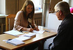 Rinkimų akimirka