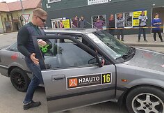 Varžybų akimirka