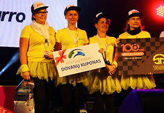 Apdovanojimų akimirka