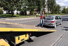 Avarijos vietoje