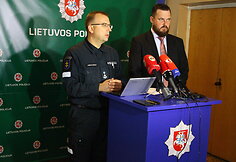 Mindaugas Ambraziūnas ir Julius Gelumbauskas (de&scaron;inėje)