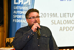 Apdovanojimų akimirka
