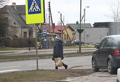 Panevėžio policija fiksavo pėsčiųjų praleidimo tvarkos pažeidimus