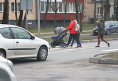 Panevėžio policija fiksavo pėsčiųjų praleidimo tvarkos pažeidimus