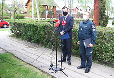 Julius Gelumbauskas (kairėje) ir Mindaugas Ambraziūnas