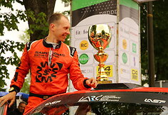 &bdquo;Rally Žemaitija 2023&ldquo; fini&scaron;o podiumas