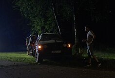Vilniuje prie Vingio parko BMW atsitrenkė į medį