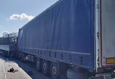 Vilkikų avarija prie Elektrėnų