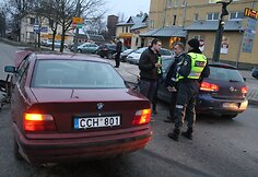 „Volkswagen“ ir BMW avarija Panevėžyje