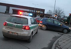 „Volkswagen“ ir BMW avarija Panevėžyje