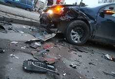 „Volkswagen“ ir BMW avarija Panevėžyje