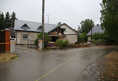 Pasvalyje atsivėrusi smegduobė užpilta moliu