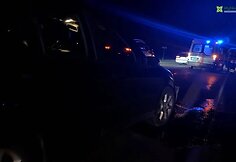 Avarija netoli Alytaus: automobilis rėžėsi į ūkininko padargus