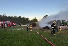 Gaisras Zabieli&scaron;kio sąvartyne