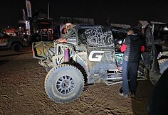 Benedikto Vanago automobilis po avarijos partemptas į bivaką