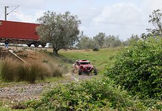 „Izoton Sport“ ekipažas pirmame Portugalijos W2RC etapo greičio ruože