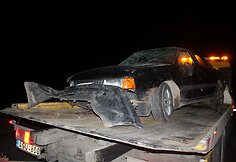 Pavogtas ir sudaužytas „Audi 80“