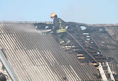 Gaisro vietoje