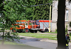 Gaisro vietoje