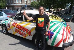 Petras Gražulis Panevėžyje