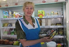 Ledų pardavėja Regina Švareikienė