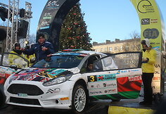 &bdquo;Rally Liepaja 2015&ldquo; fini&scaron;o podiumas
