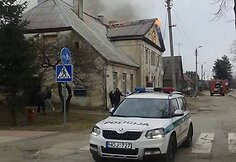 Gaisro vietoje