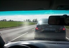 Eismo spūstis prie Burbiškio