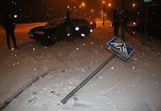 Avarijos vietoje
