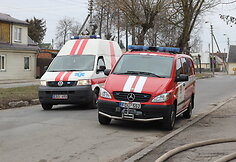 Gaisras Panevėžyje