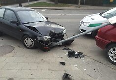 Avarijos vietoje