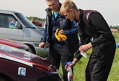 Varžybų akimirka