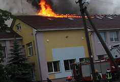 Gaisras Panevėžyje