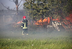 Gaisro vietoje