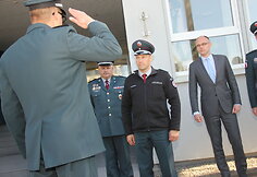 Atidarymo ceremonijos akimirka