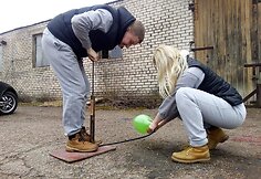 Varžybų akimirka