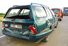 Avarijos vietoje