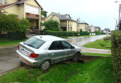 Avarijos vietoje