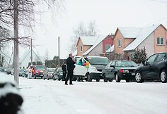 Varžybų akimirka
