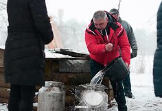 Varžybų akimirka