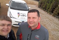 Varžybų akimirka