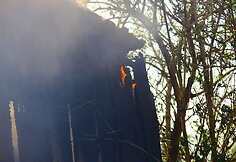 Gaisro vietoje