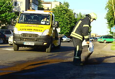 Avarijos vietoje