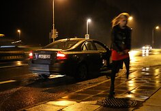 Neblaivi &bdquo;Volvo&ldquo; vairuotoja