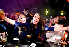 Vakarėlio Mojo Lounge akimirka