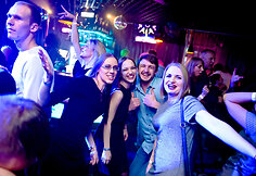 Vakarėlio Mojo Lounge akimirka