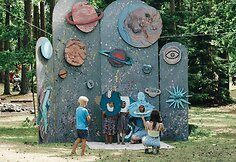 Festivalio dekoracijos i&scaron; naturalių žaliavų 