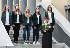 Europos paveldo diena 2016 Kauno KTU Vaižganto progimnazijoje.