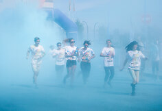 Vilniuje pirmąkart įvyko &bdquo;The Color Run&ldquo; spalvų festivalis 