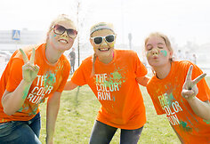 Vilniuje pirmąkart įvyko &bdquo;The Color Run&ldquo; spalvų festivalis 